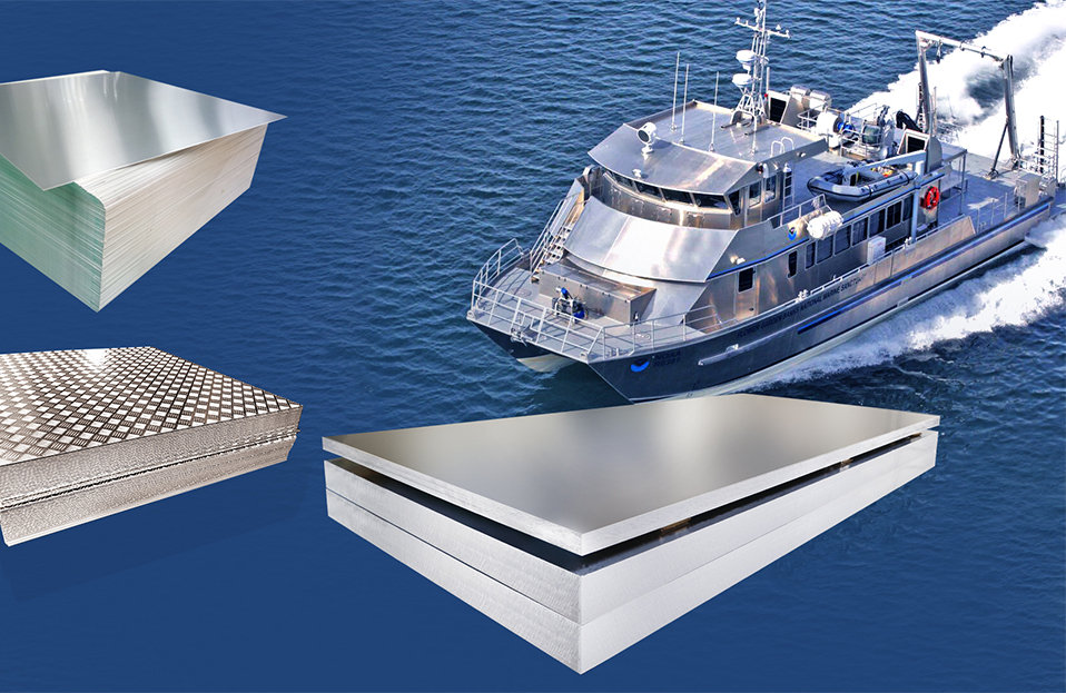 轮船、游艇用铝板卷解决方案